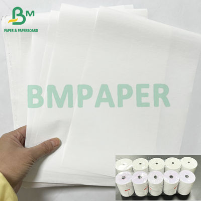 48gm 55gm geri dönüştürülebilir POS kağıdı Kasa kayıtları için Jumbo rulo