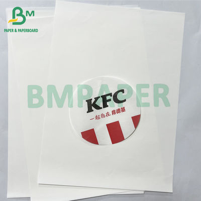40 gram geri dönüştürülebilir Gıda sınıfı 3 kit 5 yağ geçirmez sandviç kağıdı