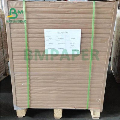 45 gramlık kaplamamış gazete kağıdı sınav baskı için 610 x 860 mm