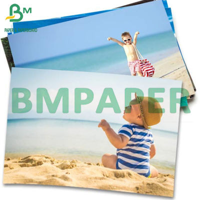 260g RC Su geçirmez Satin / Parlak Fotoğraf Yazdırma Kağıdı A3 / A4 / A5
