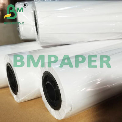 Geniş formatlı mürekkep püskürtücüleri için 36&quot; x 500ft 3&quot; Core 20lb White Bond Kağıt
