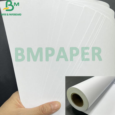 80g CAD çizim kaplamamış 24&quot; 36&quot; Beyaz Mühendislik Tahvil Kağıdı