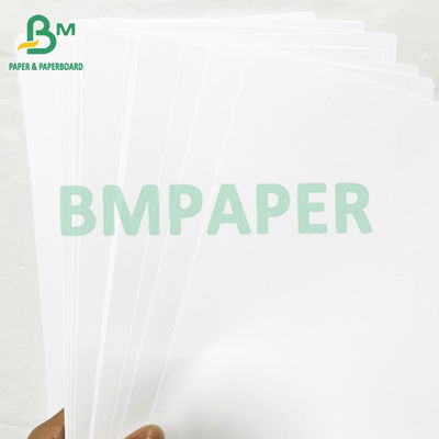 80g CAD çizim kaplamamış 24&quot; 36&quot; Beyaz Mühendislik Tahvil Kağıdı