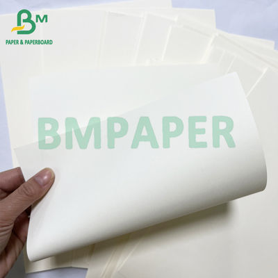 80gm geri dönüştürülebilir özel kaplamamış Woodfree kremli kitap kağıdı