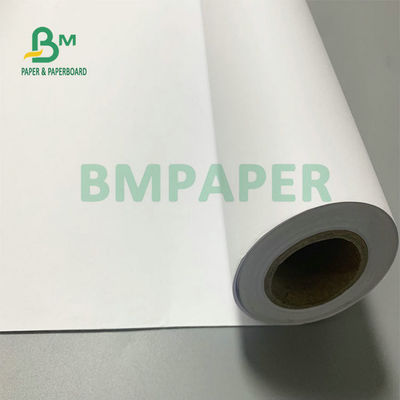 Geniş formatlı mürekkep püskürtücülüğe bağlı kağıt 20lb kaplamamış CAD çizim kağıdı