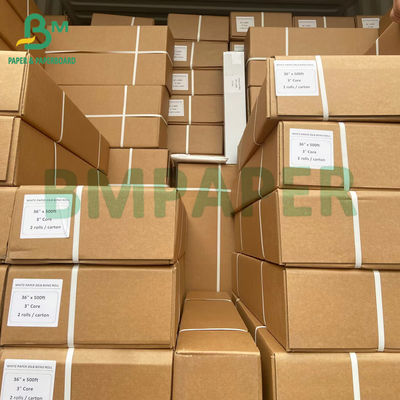 Mimarlık taslağı Kağıt Rulolar 762 / 880mm X 50m Rulo Çift Taraflı Taslağı Tahvil Kağıdı