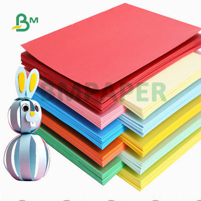 180gr 200gr 230gr Geri dönüştürülmüş renkli kağıt Bristol Karton A3 A4 Sanat yaratımı için