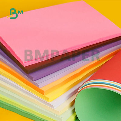 180gr 200gr 230gr Geri dönüştürülmüş renkli kağıt Bristol Karton A3 A4 Sanat yaratımı için