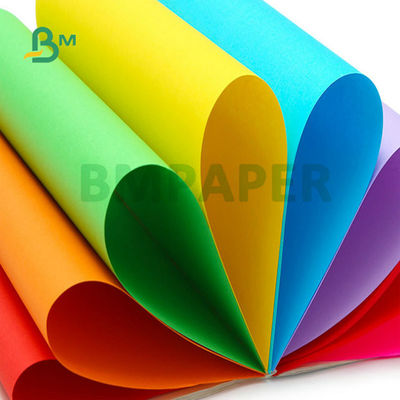 180gr 200gr 230gr Geri dönüştürülmüş renkli kağıt Bristol Karton A3 A4 Sanat yaratımı için
