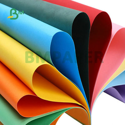 180gr 200gr 230gr Geri dönüştürülmüş renkli kağıt Bristol Karton A3 A4 Sanat yaratımı için