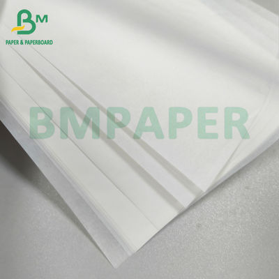 34gm 38gm 50gm Beyaz Yağ Dayanıklı Kağıt Gıda Tepsisi Liner Kağıt Rulo