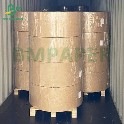 34gm 38gm 50gm Beyaz Yağ Dayanıklı Kağıt Gıda Tepsisi Liner Kağıt Rulo