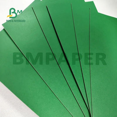 1MM 2MM Kozmetik Kutusu için Yeşil Laminasyonlu Karton Renkli Kartonlar