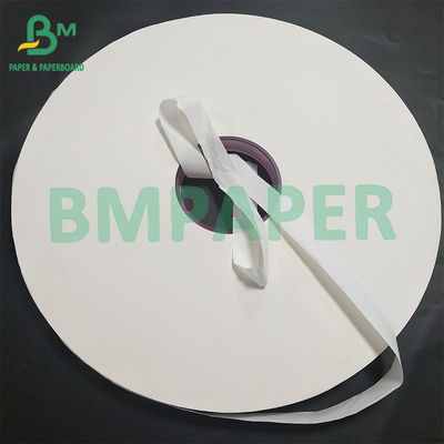 28gm 24gm Gıda kalitesi Beyaz Saman Kaplama Kağıdı 30mm 44mm
