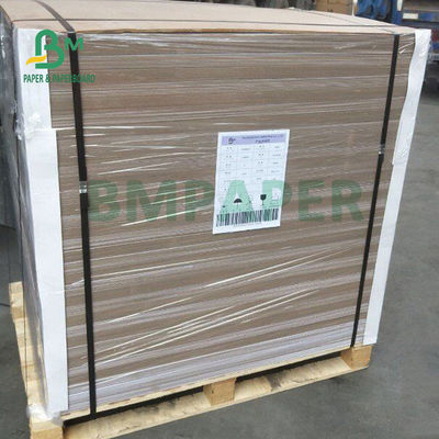 900g 1200g Kaplı Dupleks Karton Beyaz ve Gri 31.5' x 41.5' Sert Sertlik
