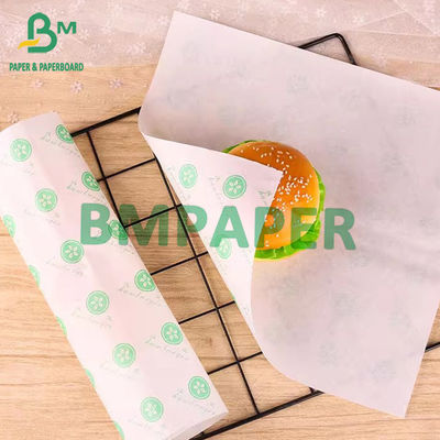 Beyaz yağ geçirmez kağıt kit3 yüksek kaliteli gıda ambalajı kağıdı rulo 325mm 650mm Genişliği