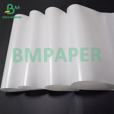 30gm 60gm Gıda sınıfı Tek taraflı Parlak Beyaz Kraft Kağıdı Paketleme Ürünleri