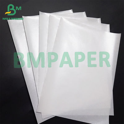 30gm 60gm Gıda sınıfı Tek taraflı Parlak Beyaz Kraft Kağıdı Paketleme Ürünleri