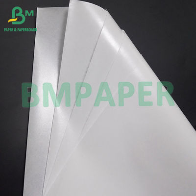 30gm 60gm Gıda sınıfı Tek taraflı Parlak Beyaz Kraft Kağıdı Paketleme Ürünleri