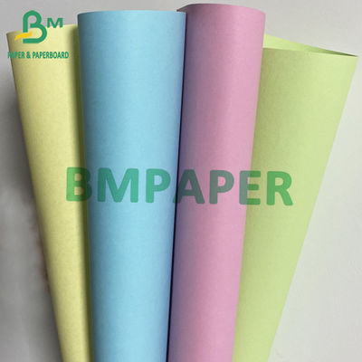 80gm Renkli Kağıt Mektup Boyutu 8.5 X 11 Inch Paket başına 500 Sayfa Açık Mavi Yeşil Sarı Derin Kırmızı Siyah