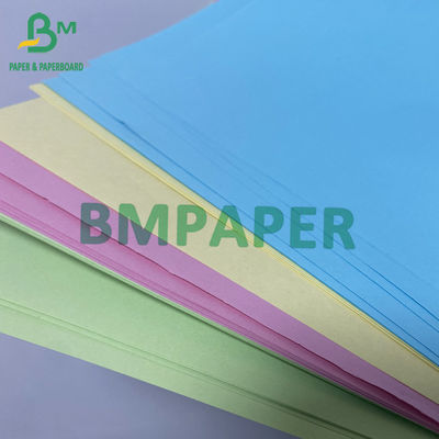 80gm Renkli Kağıt Mektup Boyutu 8.5 X 11 Inch Paket başına 500 Sayfa Açık Mavi Yeşil Sarı Derin Kırmızı Siyah