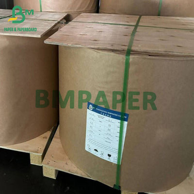 Gıda sınıfı Beyaz Kraft Kağıt Rulo Çanta için 120g 150g Yazdırılabilir MG Kraft 787mm 1092mm genişliğinde