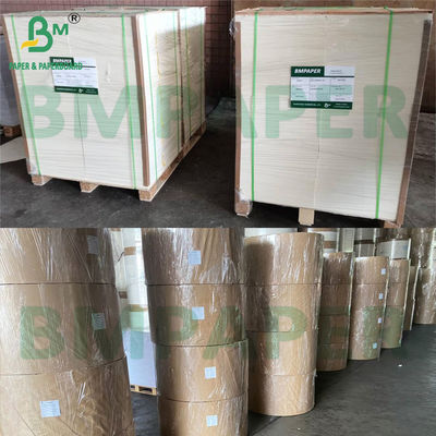800um Doğal Beyaz İçecek Çubuk Kağıt Parfüm Tahta 700 X 500mm