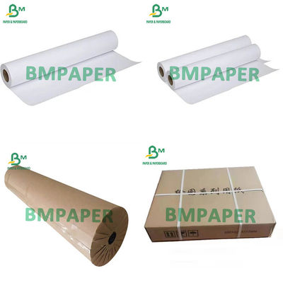 50g - 80g Beyaz Çizgi Kağıdı Küçük Rulo 50m/100m/150m/200m Uzunluk Karton Paketi