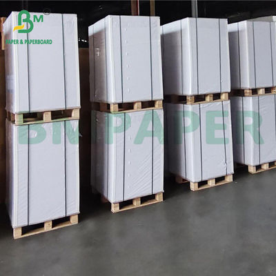 Çifte taraflı Yüksek Parlaklıklı Beyaz Karton Kutular için Yüksek Sertlik Paketleme Kartonu