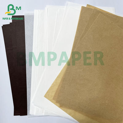 Cupcake Liner 38 50 GSM Beyaz Kahve Kahve Yağ geçirmez fırın kağıdı
