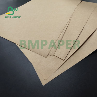 50gm 60gm Doğal Renkli Kraft Kağıdı Alışveriş Çantası Yüksek Yıkım Gücü