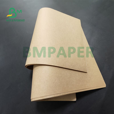 50gm 60gm Doğal Renkli Kraft Kağıdı Alışveriş Çantası Yüksek Yıkım Gücü