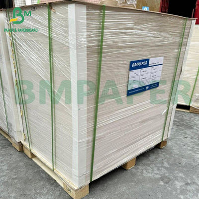 1.1mm 1.2mm Beyaz Çipboard Orta Ağırlıklı Karton Yapraklar Her iki tarafta da Beyaz