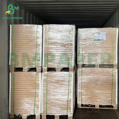 Parlak kaplı tek taraflı etiket kağıdı 80gm 90gm Beyaz C1S Sanat Kağıdı
