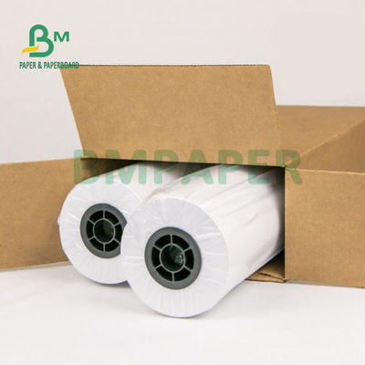 100 gram 150 gram Matt kaplı CAD Plotter Kağıt Rulo 24' 36' X 300ft Dye Mürekkep