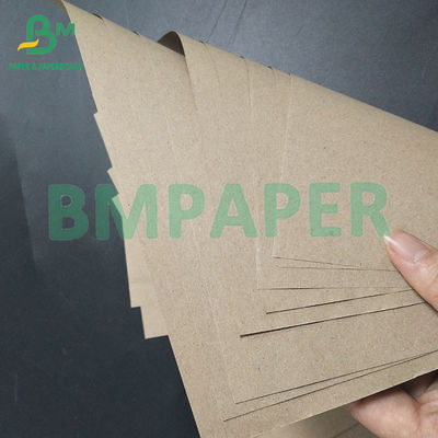 60gm Kağıt Tozsuz Kahverengi Bobbin Fiber Core Kraft Kağıt Teyp borusu için