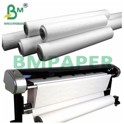 45gm Genişliği 1.62m Giyim Üretimleri İçin Plain White Plotter Marker Paper