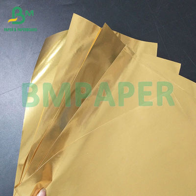 70gm 763mm Yazdırılabilir Gümüş Nem Gücü Alüminize Bira Etiketi Holografik Kağıt