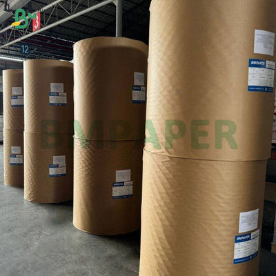 70g 80g C1S Etiket Yapımı için Parlak Beyaz Kağıt 1020mm Bobin Genişliği