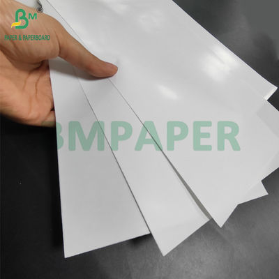 70gm 80gm C1S Etiketler için tek taraflı kaplı kağıt İyi sertlik 70cm 90cm