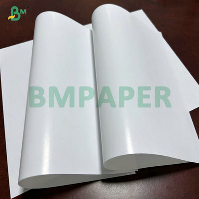 80 gram 115 gram kaplama Tek taraflı parlak kağıt bel etiketleri 80cm 86cm