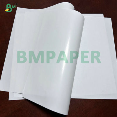 80 gram 115 gram kaplama Tek taraflı parlak kağıt bel etiketleri 80cm 86cm