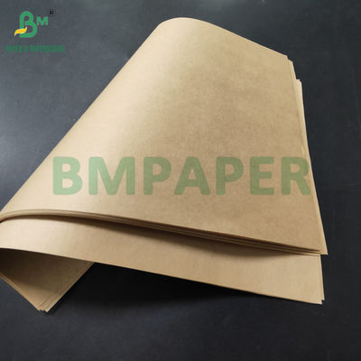50gm Kahverengi Kraft Kağıdı Un Paketleme Torbası 715mm Yüksek Patlama Gücü