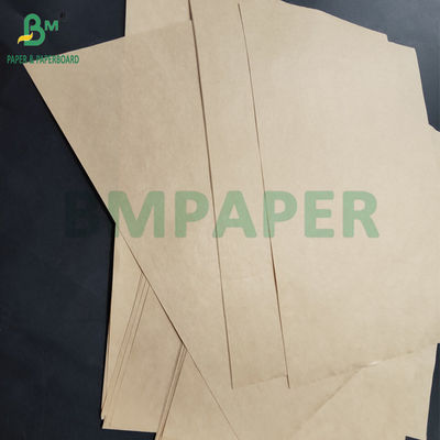 50gm Kahverengi Kraft Kağıdı Un Paketleme Torbası 715mm Yüksek Patlama Gücü