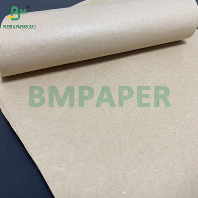 50gm 60gm Virgin Kahverengi Kraft Kağıt Ruloları Bölücüler için 100cm Genişlik