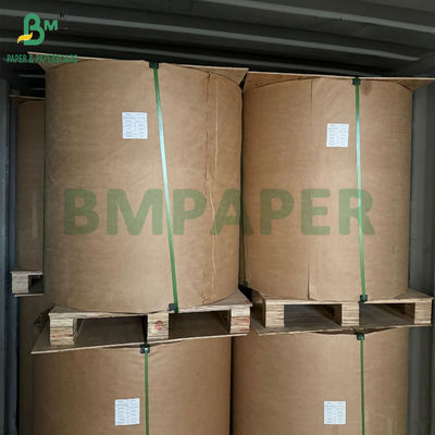 50gm 60gm Virgin Kahverengi Kraft Kağıt Ruloları Bölücüler için 100cm Genişlik