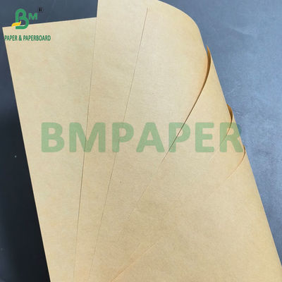 50g 65g Gıda sınıfı beyazlatılmamış kaplanmamış kahverengi kraft kağıdı