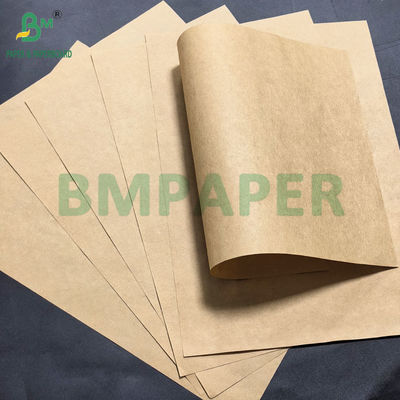 50g 65g Gıda sınıfı beyazlatılmamış kaplanmamış kahverengi kraft kağıdı