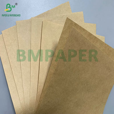 Yemek torbaları yapmak için kaplamamış 50gm 60gm 180mm 715mm kahverengi kraft kağıdı