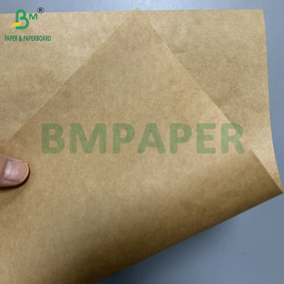 Yumuşak yüzey 70 gram 90 gram Kahverengi Ağır Güçlü Kağıt 500 mm x 100 m